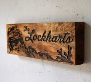 Personalized Name Wood Sign