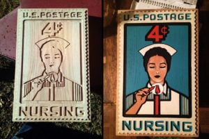 Old US Postage Signs