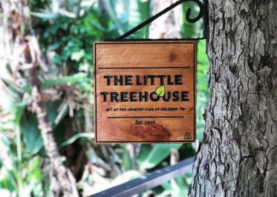 Custom Outdoor Tree Sign
