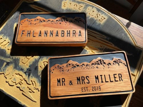 Personalized Last Name Anniversary Gift