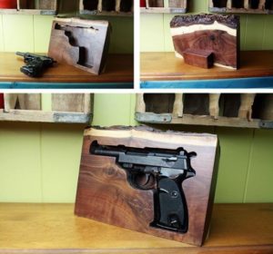Wood Gun Wall Safes