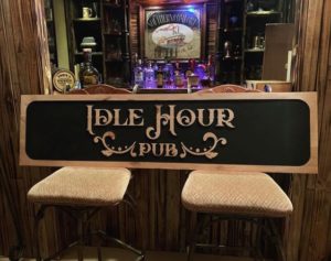 Personalized Home Bar Sign