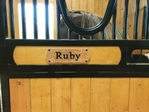 Horse Stable Sign