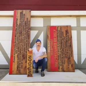 Custom Company Wood Signs