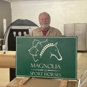 Full Color Horse Stall Sign